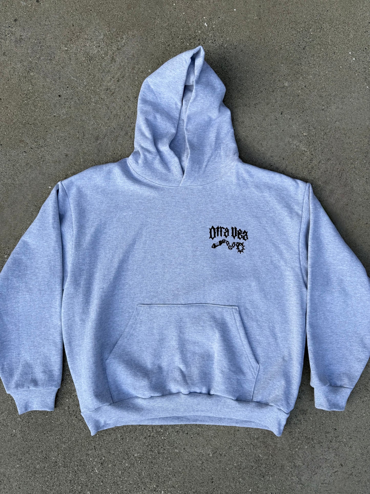 Lovebirds Hoodie - Heather Grey