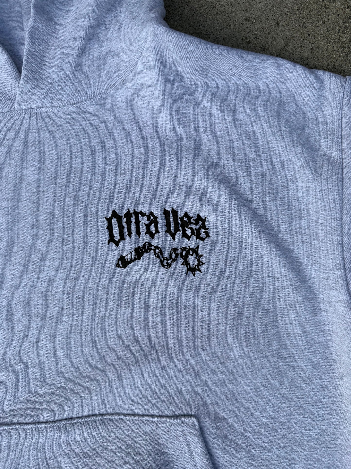 Lovebirds Hoodie - Heather Grey